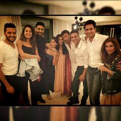 Bollywood diva Asin hosted a dinner party for the cast of ‘Housefull 3’ in Delhi, see pics!
