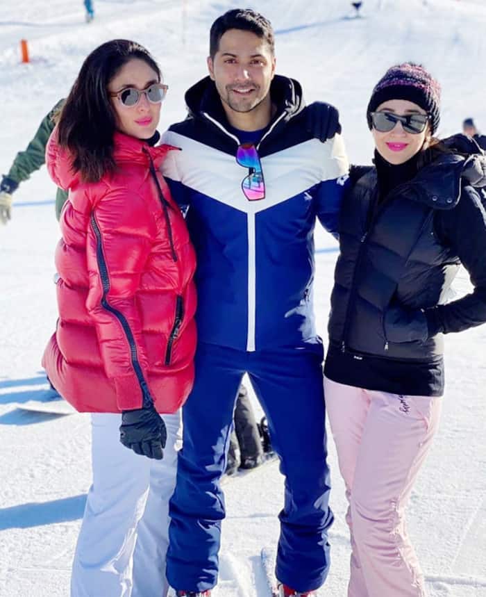 Celebs at the Swiss Alps