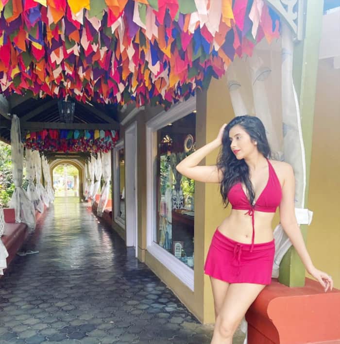 Charu Asopa Shares vacation Pictures