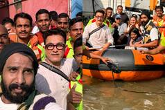 Aamir Khan Rescued From Chennai Floods, Check Photos of Him on Rescue Boat