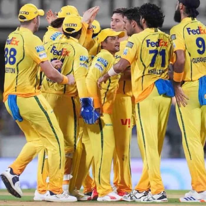 Chennai Super Kings at No. 8 in points table with four points