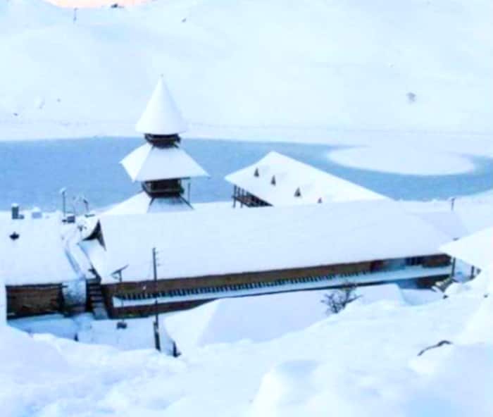 Chilly Weather After Snowfall  The sudden change in weather led to cloudy sky since Friday morning which followed by light rain 