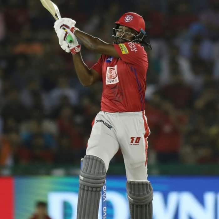 Chris Gayle hit the second highest number of sixes in a year
