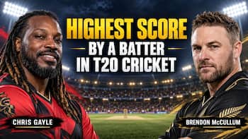 Chris Gayle to Brendon McCullum: Batters with HIGHEST score in T20 cricket, Naman Dhir rises to...
