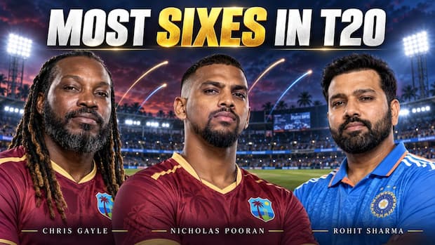 Chris Gayle to Nicholas Pooran to Rohit Sharma: 9 Batter with most SIXES in T20 cricket