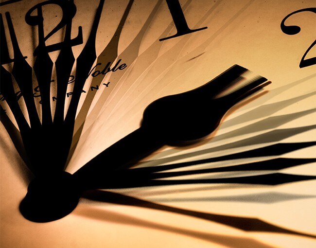 Chronophobia The fear of the passing of time, or more generally of time