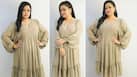 Mommy-to-Be Bharti Singh Flaunts Her Baby Bump in a Pleated Beige Dress| See Photos