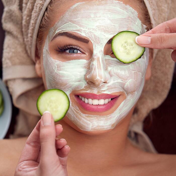 Cucumber mask