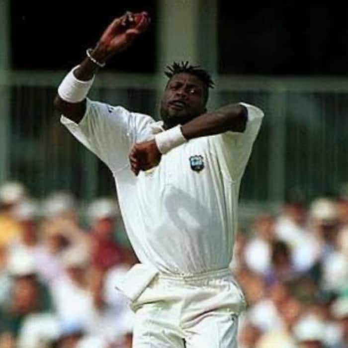Curtly Ambrose retired with average of 20.99 in his Test career