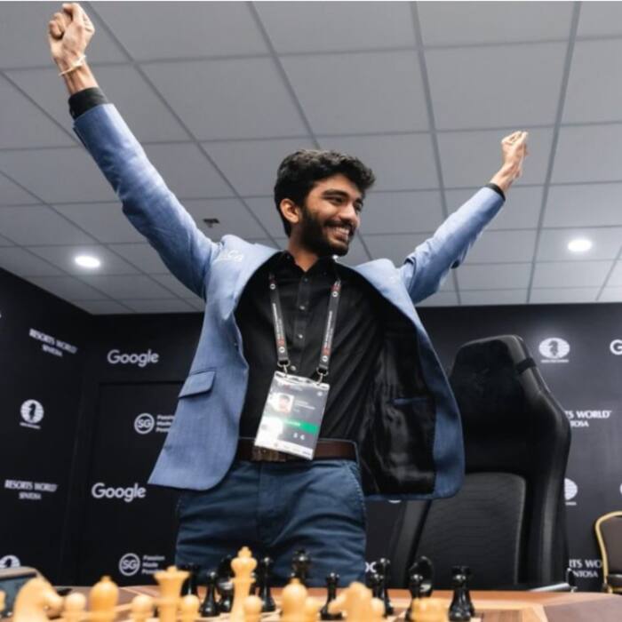 D Gukesh becomes the World Chess Champion