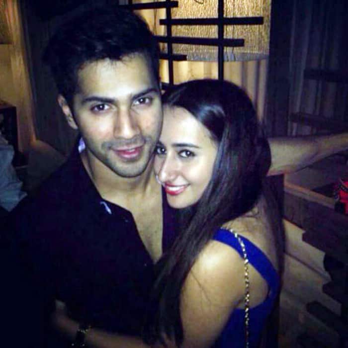 David Dhawan’s son Varun Dhawan with girlfriend Natasha Dalal