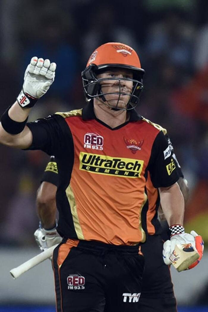 David Warner clicked during IPL match