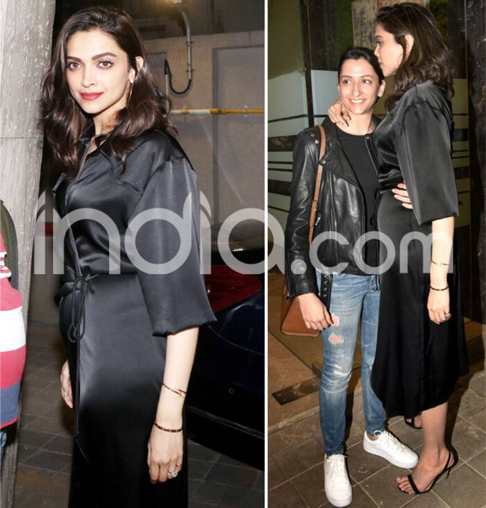 Deepika and Anisha at Rohini Iyers party