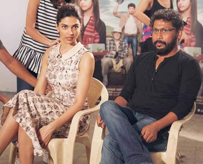 Deepika Padukone clicked with director Shoojit Sircar