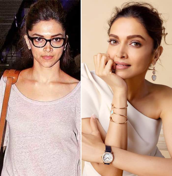 Deepika Padukone without Makeup Photos