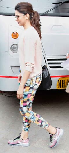 Deepika Padukone and Shoojit Sircar spotted promoting Piku