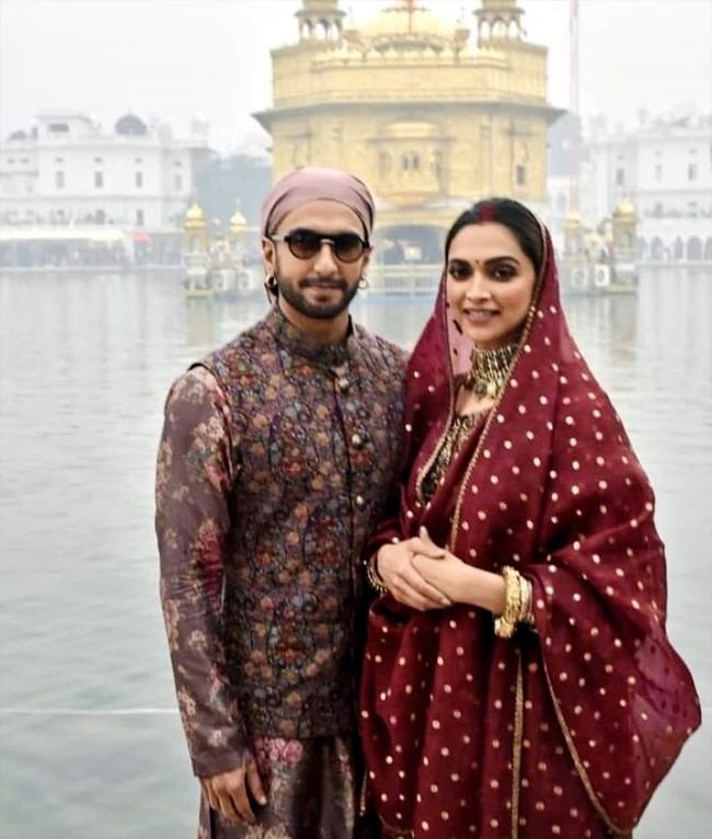 deepika padukone golden temple dress Deepika Padukone Shares Golden Pics From Golden Temple. Will Give You The Feels