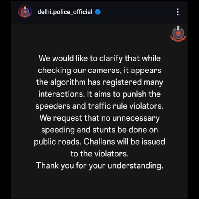 Delhi Police have made fun of Virat Kohli s justification on social media