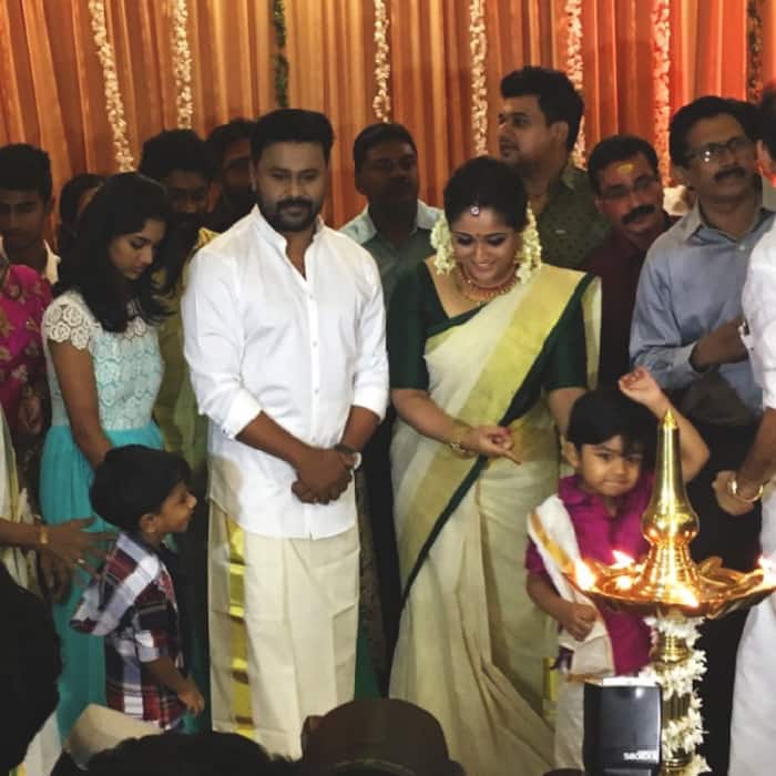 Dileep and Kavya Madhavan   s wedding picture