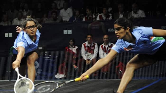 Dipika Pallikal and Joshna Chinnappa for Squash