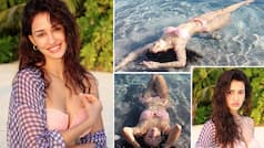 Disha Patani is a Mermaid in a Strapless Pink Bikini, Shares New Pictures From Maldives