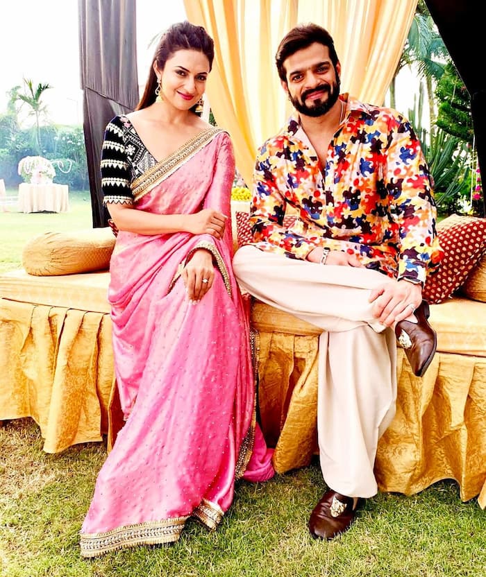 Divyanka Tripathi and Karan Patel in Yeh Hai Mohabbatein