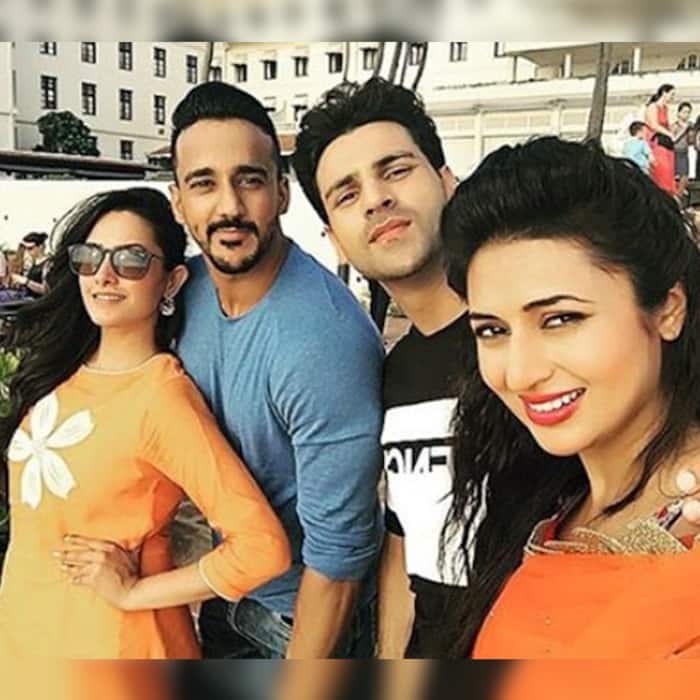 Divyanka Tripathi, Vivek Dahiya , Rohit Reddy and Anita Hassanandani