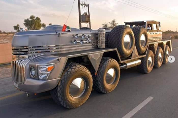 Dubai Sheikh Builds World's Biggest SUV named 'Dhabiyan'