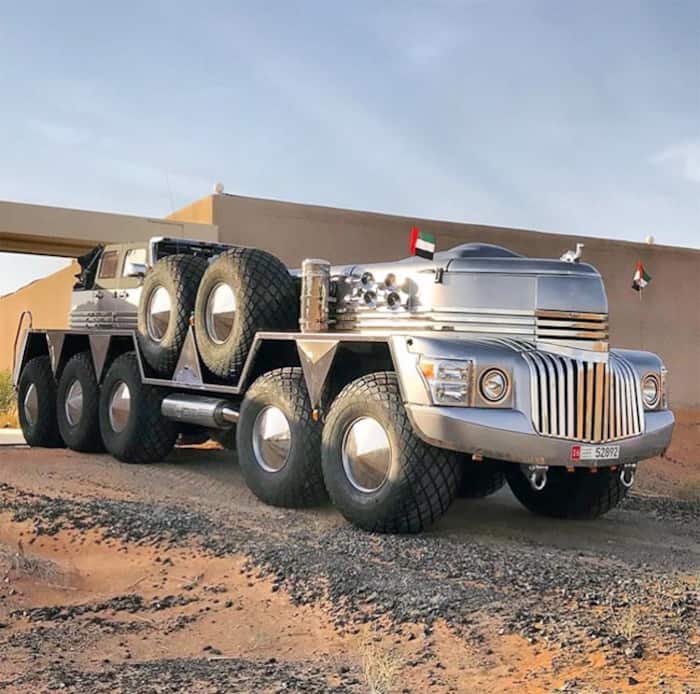 Dubai Sheikh Builds World's Biggest SUV named 'Dhabiyan'
