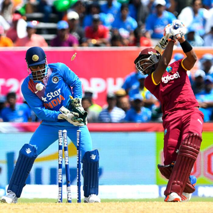 Dwayne Bravo clicked during 2nd and final T20I between WI and India