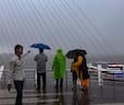 Cyclone Remal Brings Early Monsoon In Parts Of India- SEE PICS