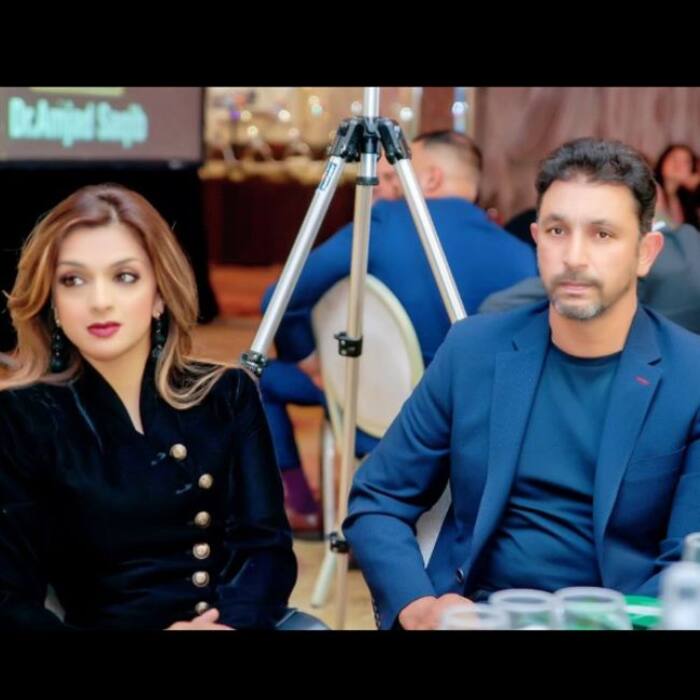 Ebba Qureshi and Azhar Mahmood have three children