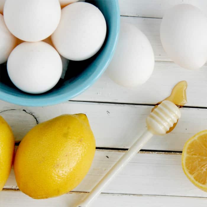 Egg white mask