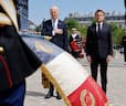 Emmanuel Macron Hosts Joe Biden For State Visit