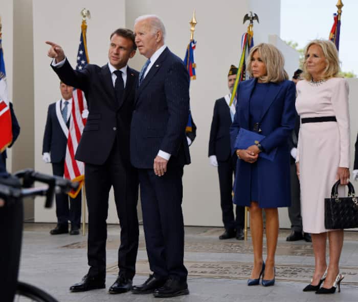 Emmanuel Macron Hosts Joe Biden For State Visit