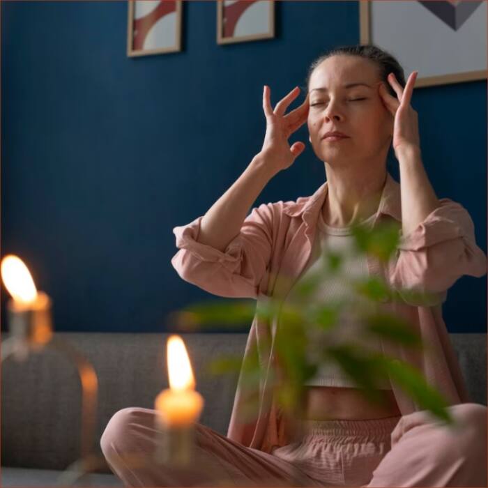 End your day with meditation