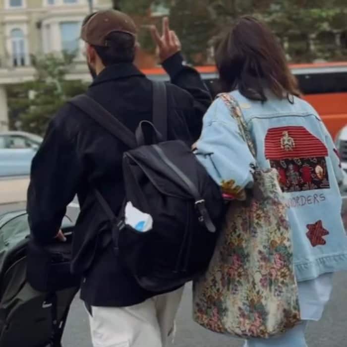 Fans and influencers are starting to follow Virat Kohli around in London too