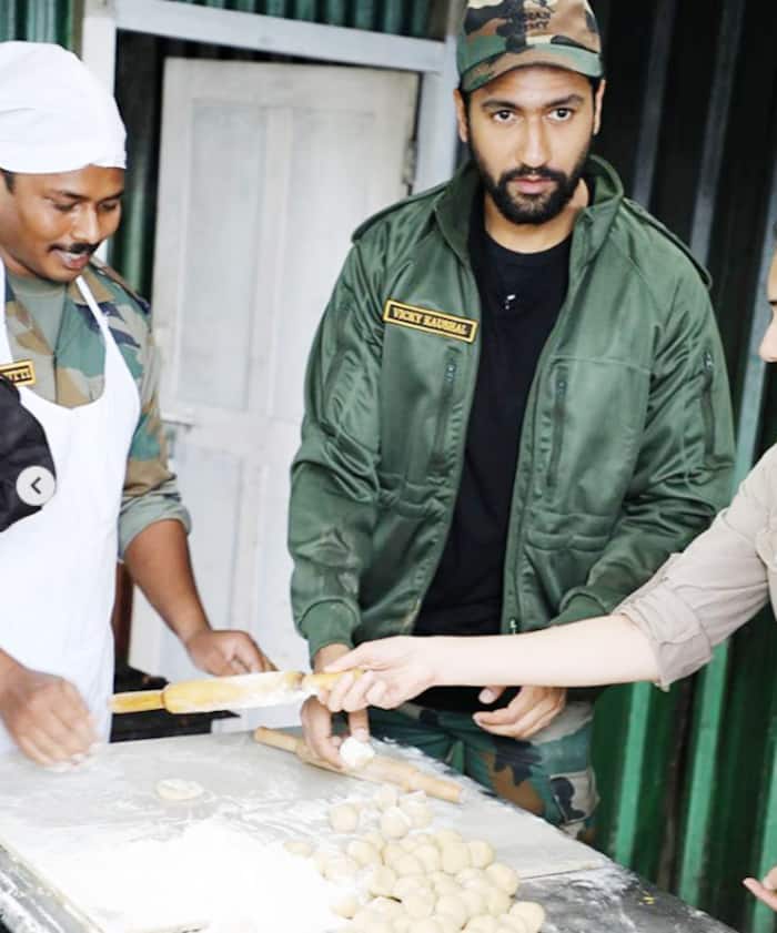 Vicky Roti Vicky Kaushal announced his arrival in Tawang by sharing a picture with ...