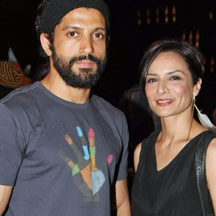 Farhan Akhtar and Adhuna Bhabani Akhtar