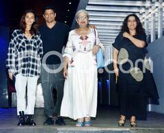 Farhan Akhtar-Shibani Dandekar Dine Out With Entire Family, Are Wedding Festivities Finally on?