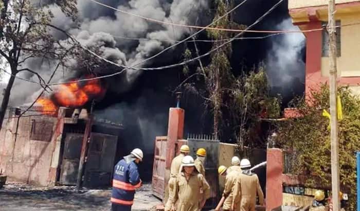 Fire at Chemical Factory in Delhi’s Naraina, 30 Fire Tenders on Spot