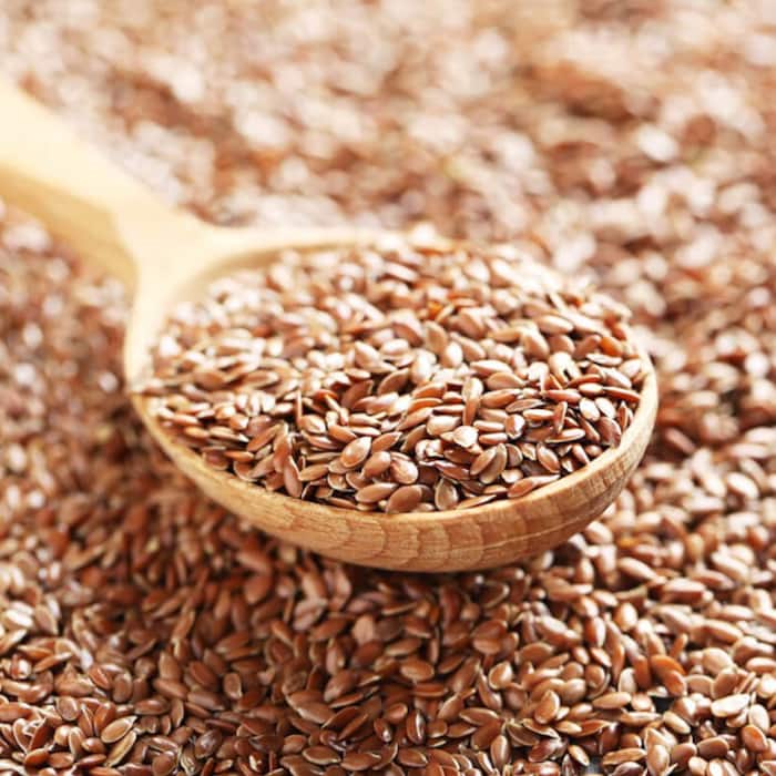 Flaxseeds  rich in Omega 3 Fats
