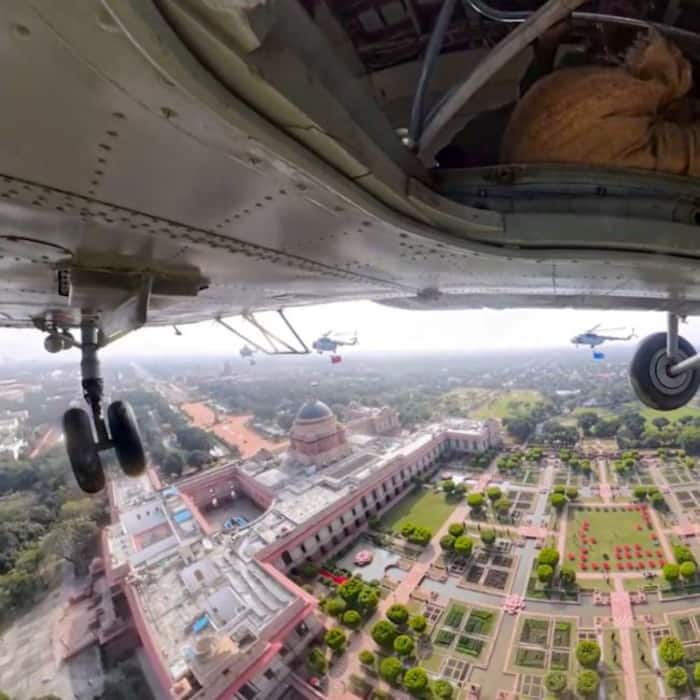 Flypast in  Prahar  formation