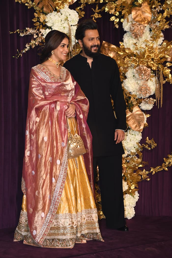 For Manish Malhotra s Diwali 2024  Riteish Deshmukh and Genelia go all traitional