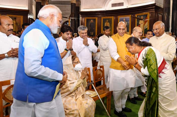 Former President Pratibha Patil Attended Murmu s Oath Taking Ceremony