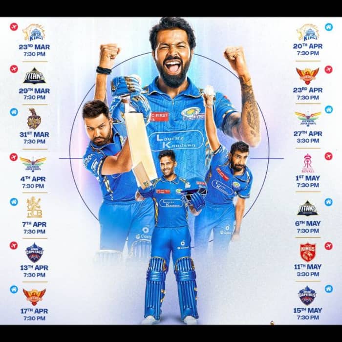 Full squad of Mumbai Indians team
