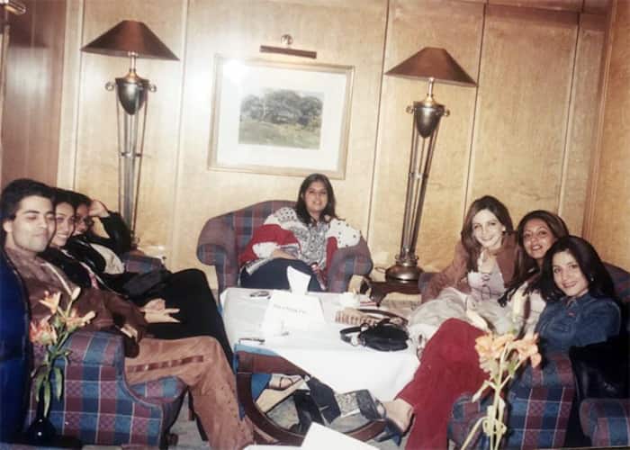 Gauri Khan and Karan Johars old photo