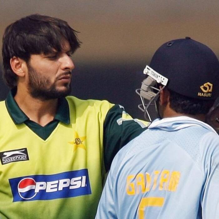 Gautam Gambhir vs Shahid Afridi 2007