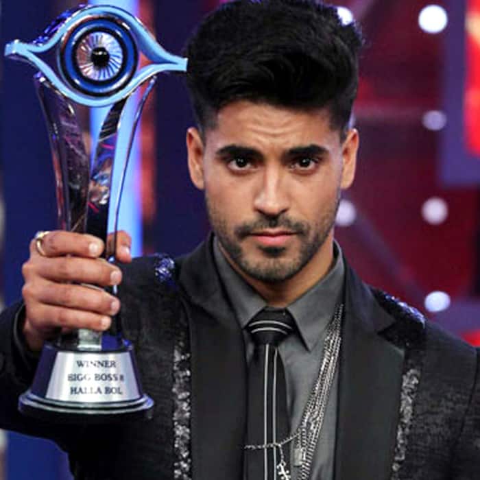 Gautam Gulati as winner of Bigg Boss Season 8
