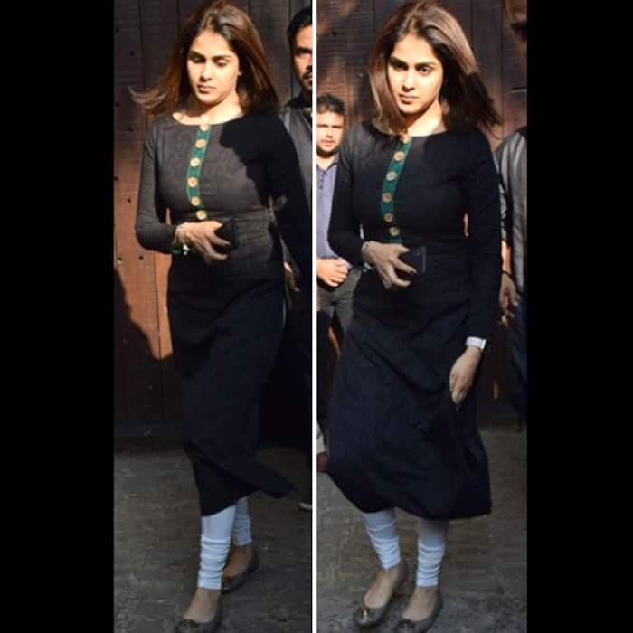 Genelia D’souza at Anil Kapoor’s residence